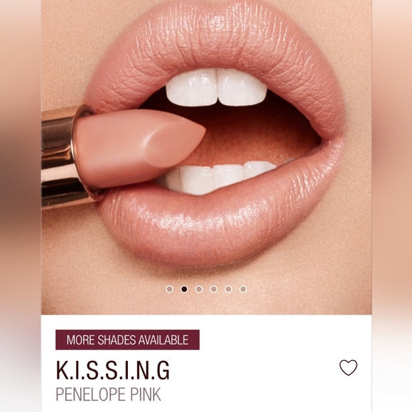 Charlotte Tilbury K.I.S.S.I.N.G Lipstick - Penelope Pink - Picture 6 of 7